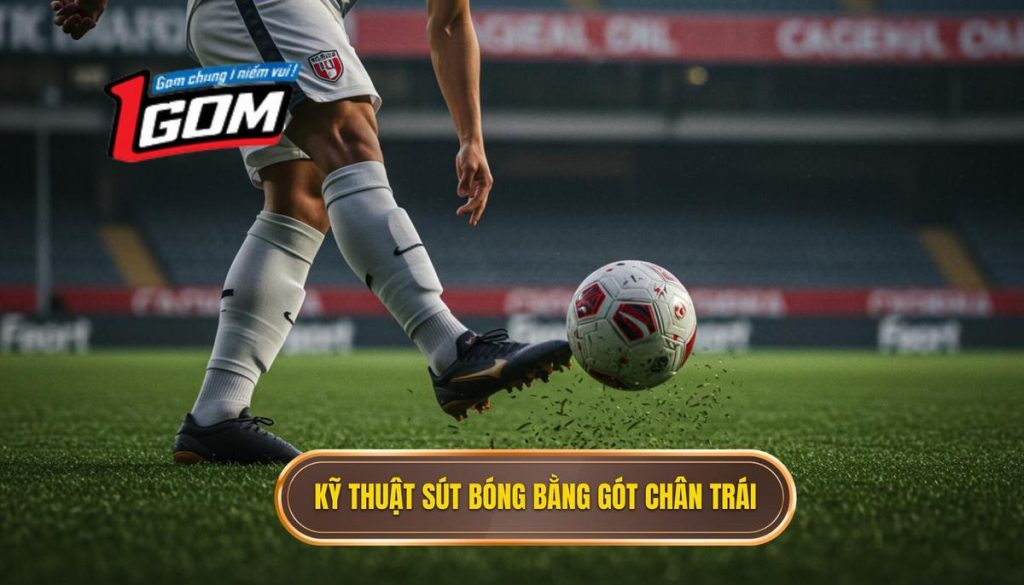 Kỹ thuật sút bóng bằng gót chân trái