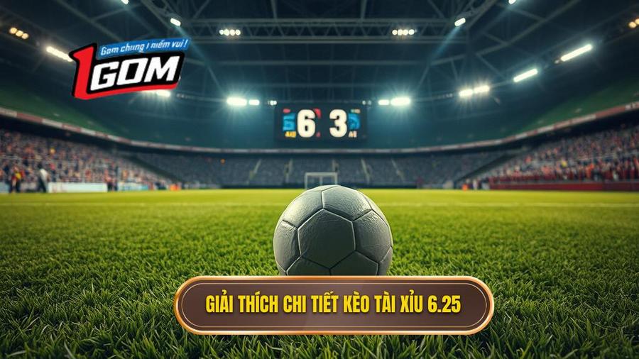 Định nghĩa chính xác: Kèo tài xỉu 6.25 là gì?