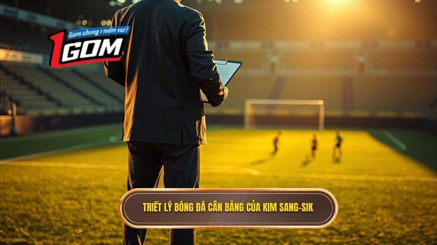 Triết lý bóng đá của HLV Kim Sang-sik: Sự cân bằng là chìa khóa