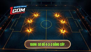 Sơ đồ 4-3-3 đang tạo sức ép lớn ở trung lộ: Phân tích chuyên sâu